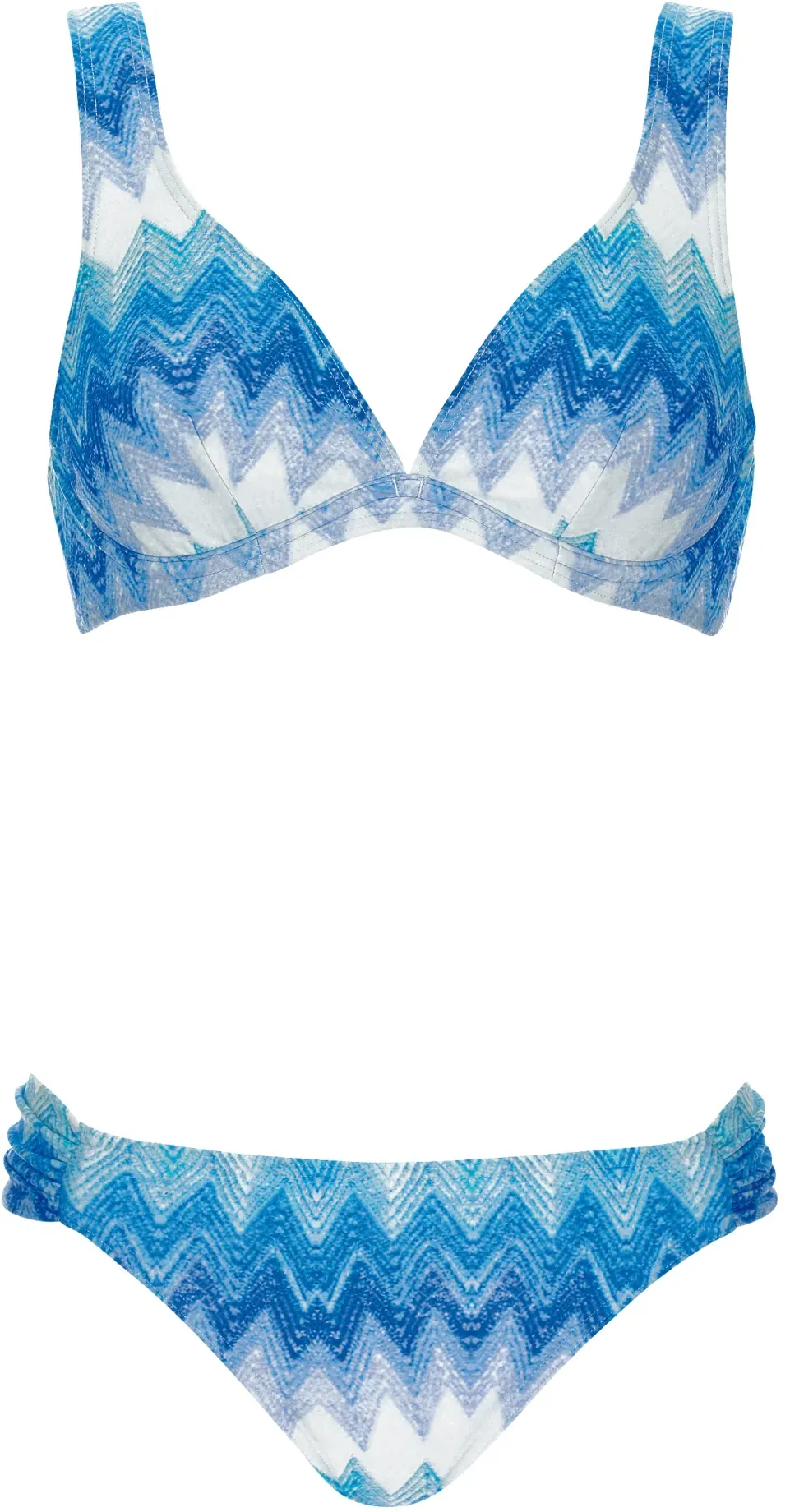 Olympia Bikini blau/weiß - 42D