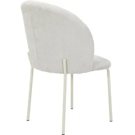 Tom Tailor HOME 4-Fußstuhl »LEAF CHAIR« (Set) 2 Stk.4-Fußgestell, Raffung in der Rückenlehne