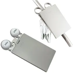 JuStar Scorekartenhalter Titan, Carbonlight, Silver  (STAR-)