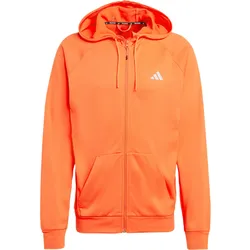 adidas 3Streifen Hoodie Herren in bright red, Größe XL - rot