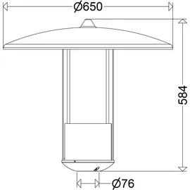 Schuch Licht LED-Pilzleuchte 553 1603 G2