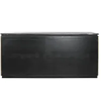 Home esprit Anrichte Home ESPRIT Silberfarben Messing Marmor 180