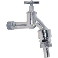 Kirchhoff Auslaufventil Knebelgriff 21 mm (1/2 ZollAG) x 26,4