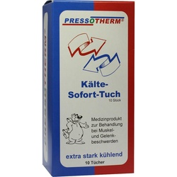 Pressotherm Kälte-Sofort-Tuch 10 ST