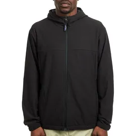 Patagonia Textured Fleece Hoody Schwarz L