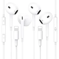 Sftoep 2 Pack In-Ear Kopfhörer für iPhone, [MFi-Zertifiziert] Kopfhörer HiFi Audio Stereo, mit Mikrofon und Lautstärkeregler, Kopfhörer mit iPhone 14/14 Pro/13/13Pro/12/11/SE/XR/XS/X/8/7.