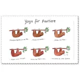 Rannenberg Netbooktuch aus Microfaser Laptoptuch Yoga für Faultiere