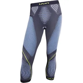 Uyn Evolutyon Winter Funktionshose melange Herren anthrazit melange/blue/yellow shiny XXL