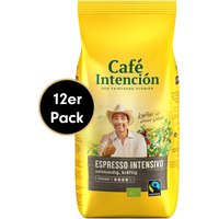 Kaffee-Sparpaket ESPRESSO INTENSIVO von Café Intención, 12x1000g Bohnen