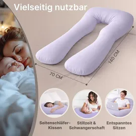 eloneo Stillkissen 153 cm Lila