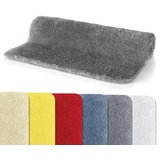 Spirella Badteppich Fino Supersoft Hochflor waschbar, rutschfest Badematte 70x120 cm