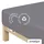 Baumwolle 90 x 190 - 100 x 220 cm grey mid
