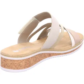 Rieker Damen Sandalen für Damen, beige, 39