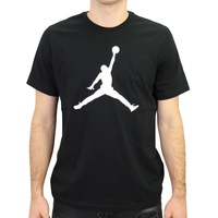 Jordan Nike Herren Jumpman Crew T-Shirt, Black/White, XXL