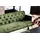 KAWOLA Sitzbank CHARME Velvet Oliv 206 x 85 x 68 cm