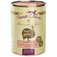 Terra Canis Metzgers Bestes 400g Dose Hundenassfutter 6 x 400 Gramm Pute Pur