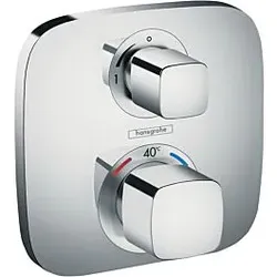 hansgrohe Ecostat E Brause Thermostat 15707000 Unterputz Thermostat, für 1 Verbraucher, chrom