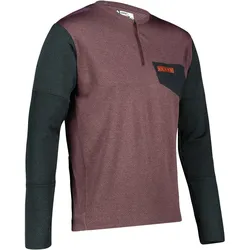 Leatt MTB Trail 4.0 Fahrrad Jersey, rot, Größe L für Männer