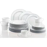 Retsch Heike Blaurand Kombiservice 30-tlg. blau/weiß