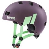 Uvex kid 3 cc - robuster Fahrradhelm für Kinder- individuelle Größenanpassung - optimierte Belüftung - plum-mint - 51-55