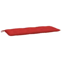 VidaXL Gartenbank-Auflage Rot 120x50x7 cm Oxford-Gewebe