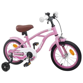vidaXL Kinderfahrrad 16 Zoll Hellrosa