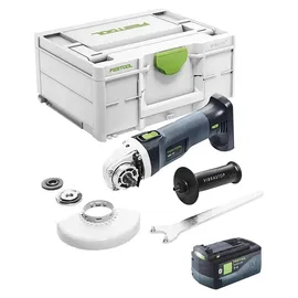 Festool AGC 18-125 EB-Basic inkl. 1 x 5,2 Ah + Systainer SYS 3 M 187 577031