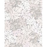 Marburg Vliestapete Floral Blatt Grau 10,05 m x 0,53 m FSC®