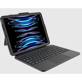 DEQSTER Prime Keyboard Tastatur-Hülle für iPad Air 11" (M2 / M3) Schwarz