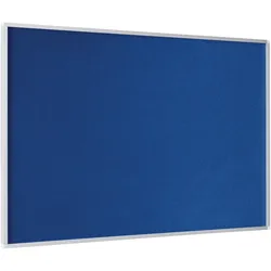 Bi-Office Generation A9 Filztafel - 180x120cm, Blaue Filzoberfläche