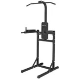 Gorilla Sports Power Tower Schwarz/Weiß
