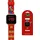Kids Licensing Super Mario LED-Uhr 0 mm Gehäuse rot Silikonarmband rot