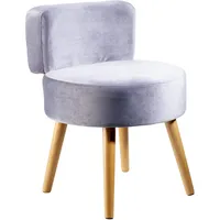 Echtwerk Milo Mikrofaser 43 x 43 x 59 cm grau