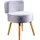Echtwerk Milo Mikrofaser 43 x 43 x 59 cm grau