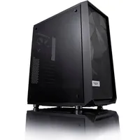 Fractal Design Meshify C ATX Gaming Gehäuse mit TG Seitenfenster, schallgedämmt
