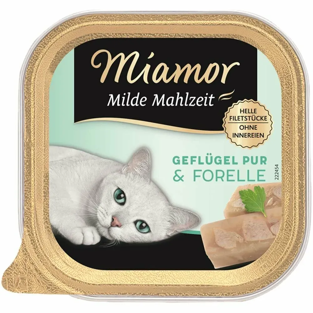 Finnern Miamor Cat - Milde Mahlzeit Schale 16x100g