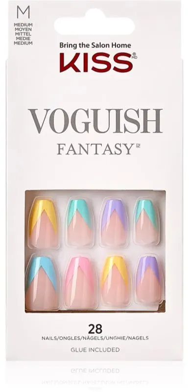 KISS Voguish Fantasy Candies künstliche Fingernägel Medium 28 St.