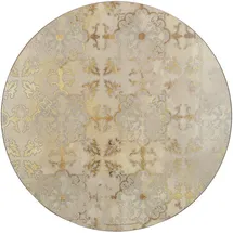 Creative Tops Set De 4 Platzdeckchen Mit Korkrücken De Kork, Golddruck, 29 Cm, Gold & Grau