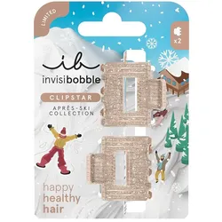 Invisibobble CLIPSTAR Apres Ski Shimmer 2 Stück