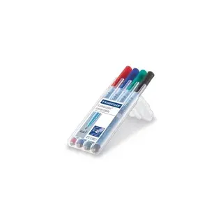Staedtler Lumocolor 305F WP4-1 Sortiert (Farbauswahl nicht möglich)