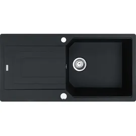 Franke Urban UBG 611-100 links Einbauspüle onyx Excenterbetätigung 1000 x 500 mm