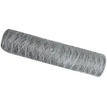 vidaXL Sechseckgeflechtzaun Silber 0.4 X 50 M Verzinkter Stahl Vidaxl