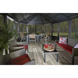 Sojag Charleston 3,84 x 5,9 m grau