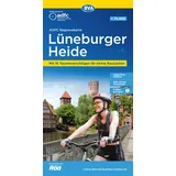 Kompass-Karten ADFC-Regionalkarte Lüneburger Heide, 1:75.000, mit Tagestourenvorschlägen, reiß- und wetterfest, E-Bike-geeignet, GPS-Tracks Download