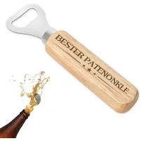 Patenonkel Geschenk Flaschenöffner Adventskalender Füllung Bester Patenonkel Geschenk Weihnachten Holz Bieröffner Geburtstagsgeschenk Taufgeschenke Von Taufpaten Männer Für Geburt Taufe Vatertag
