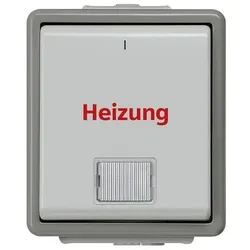 Siemens Heizungsnotschalter 5TA4742 mit Fenster 2polig
