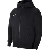 Nike Park 20 Fleece Kapuzenjacke Kinder black/white XL 158-170 cm