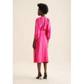 Seidensticker Sommerkleid Schwarz Uni Pink XL