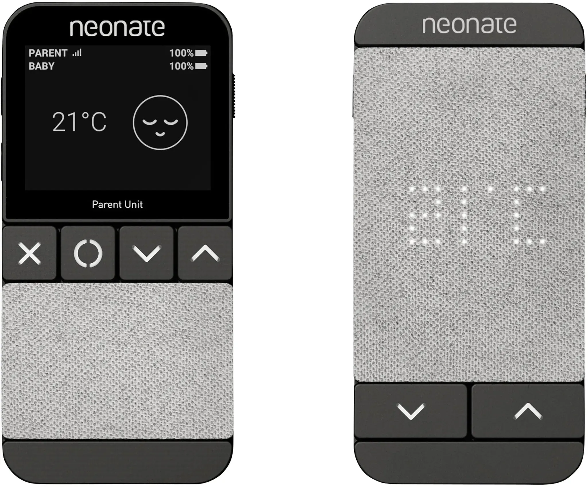 neonate Babyphone N65 2.0 strahlungsarm, grau