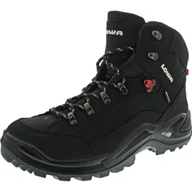 Lowa Renegade GTX Mid Herren schwarz/rubinrot 44,5